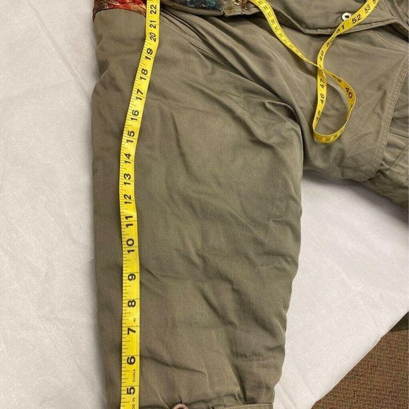 Julia Michaels Womens Jacket Green Floral Zip Up D - Picture 11 of 12